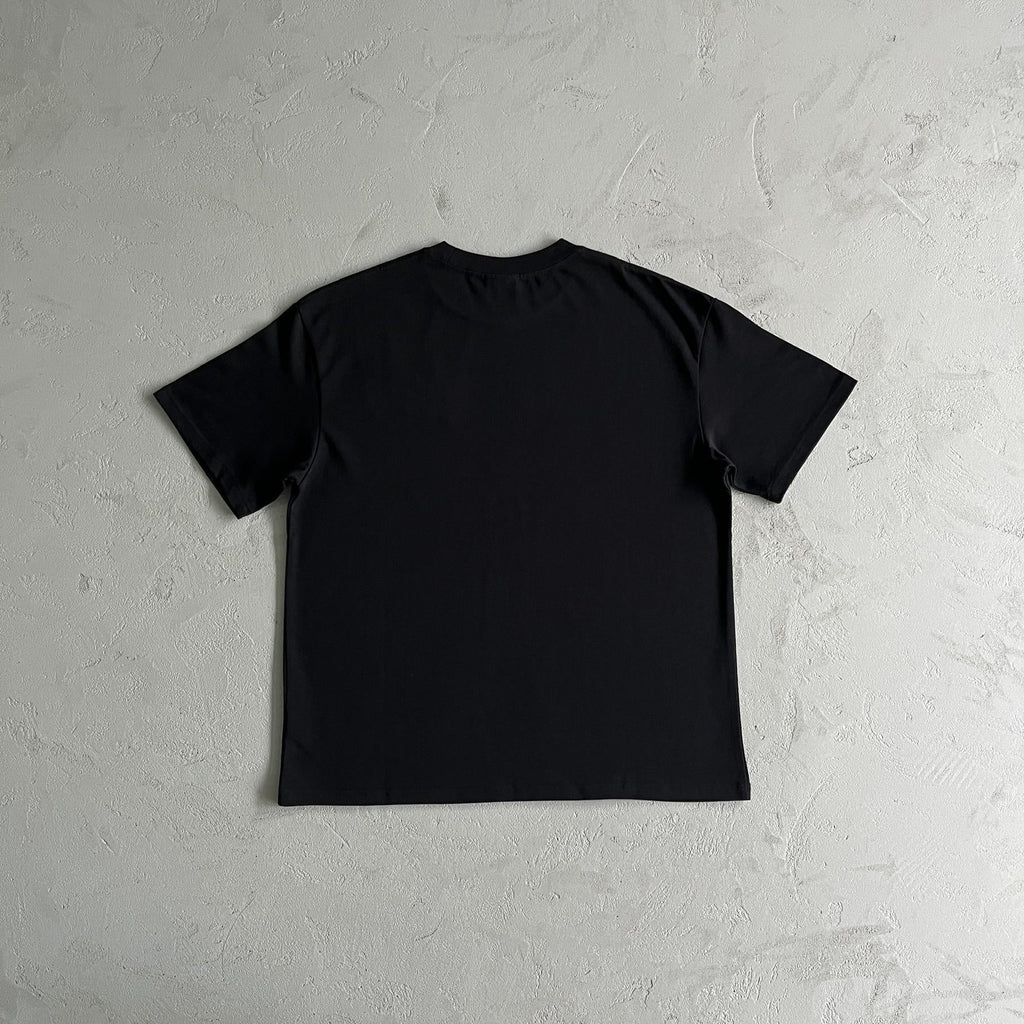 Broken P Basic Letter Short TShirt