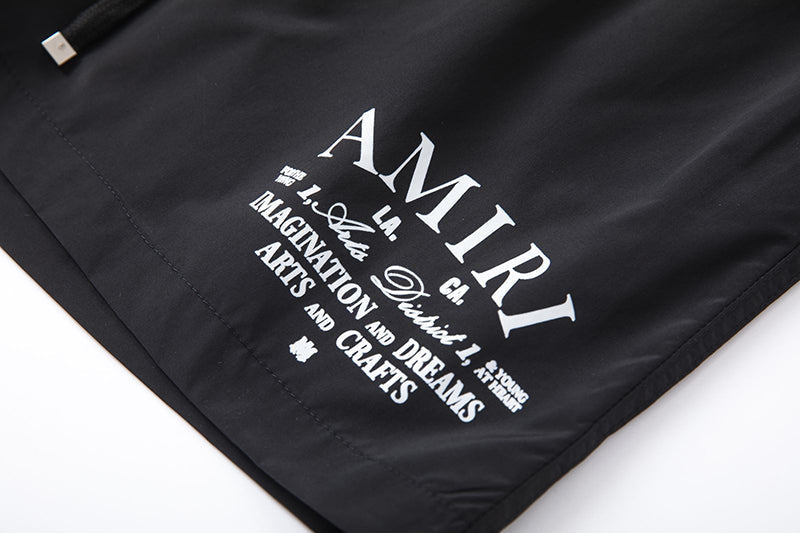 AMRI Letter Logo Print Short
