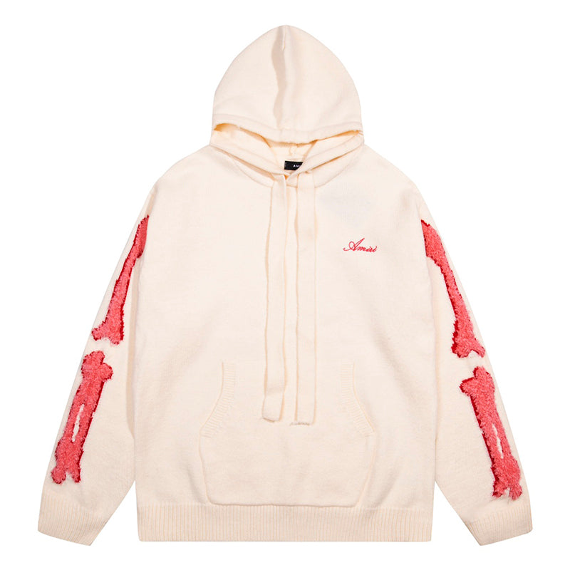 AMRI Apricot Core Knitted sweater Hoodie