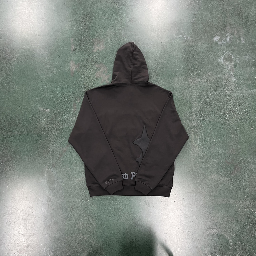 Broken P Heart Skull Hoodie