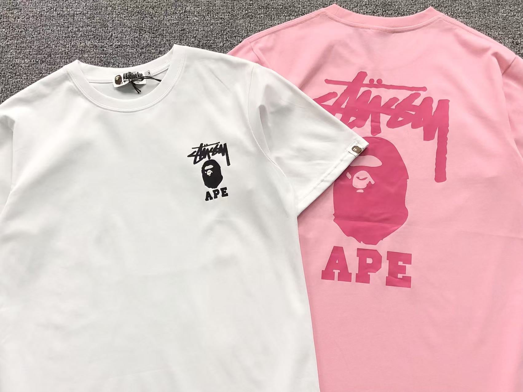 Bape x Stussy Tshirt