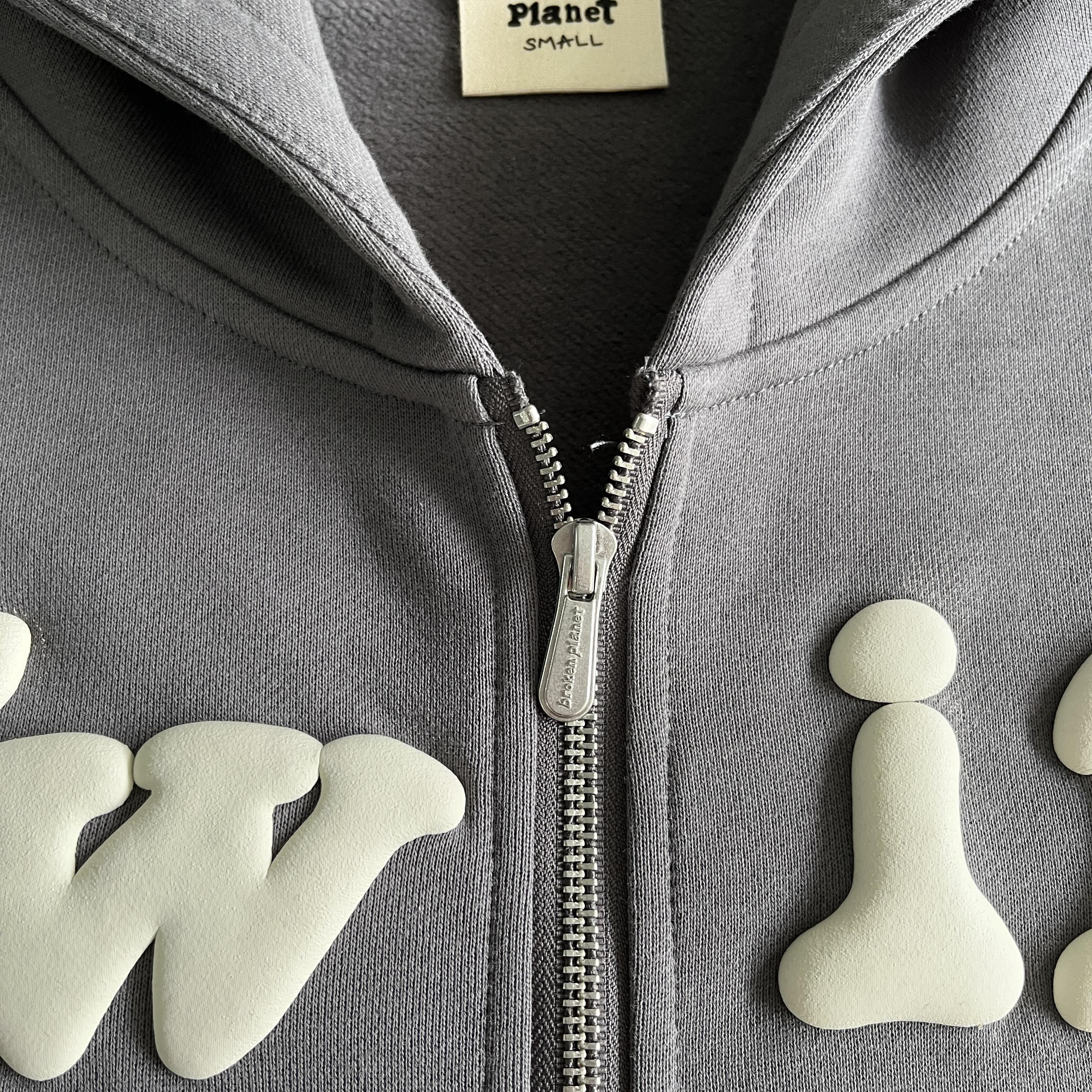 Broken P Twin Flames Zip Up Hoodie