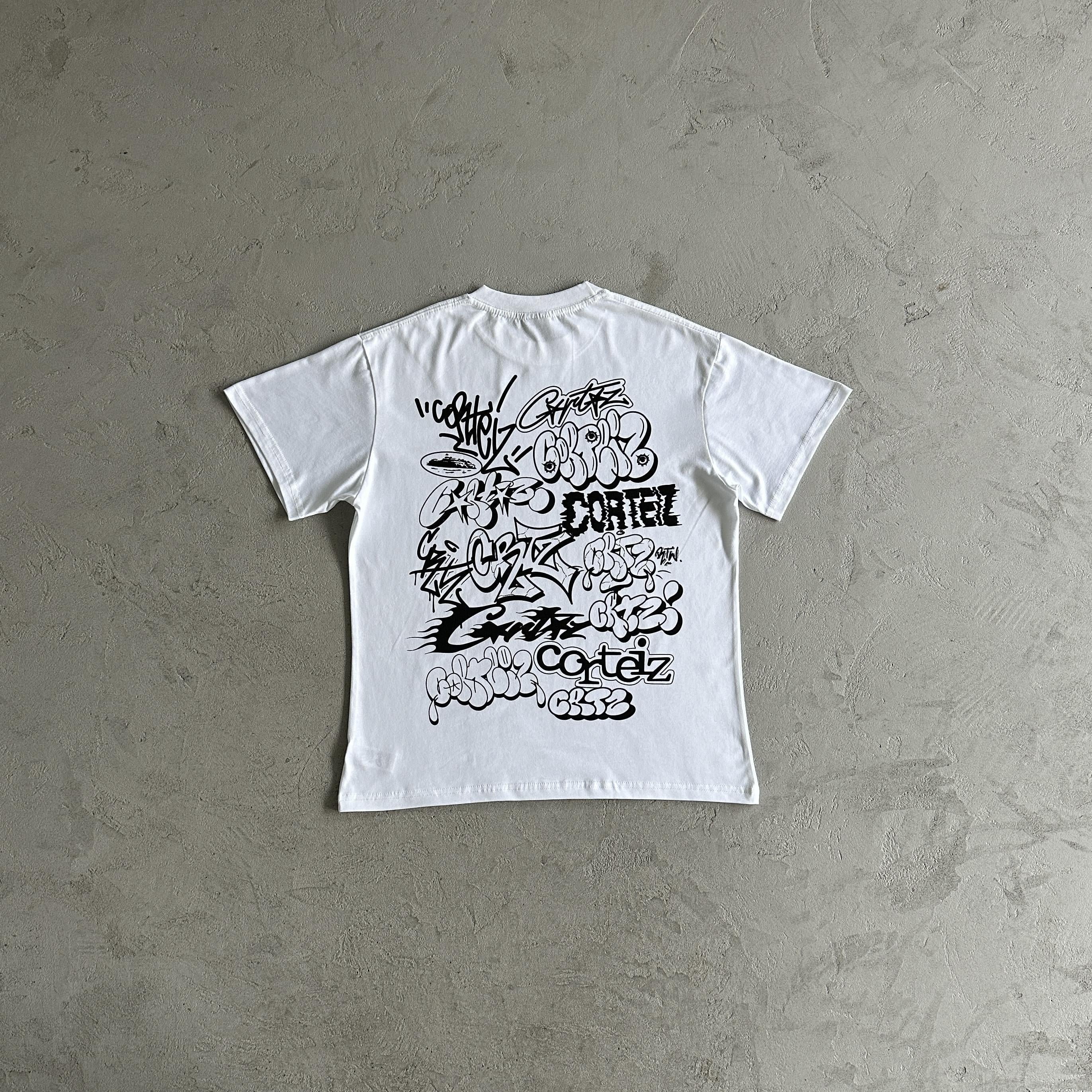 Corteiz Tshirt Street Graffiti