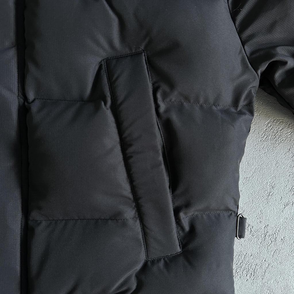 Trapstar Decoded Hooded Puffer Jacket 2.0 Black / Infrared