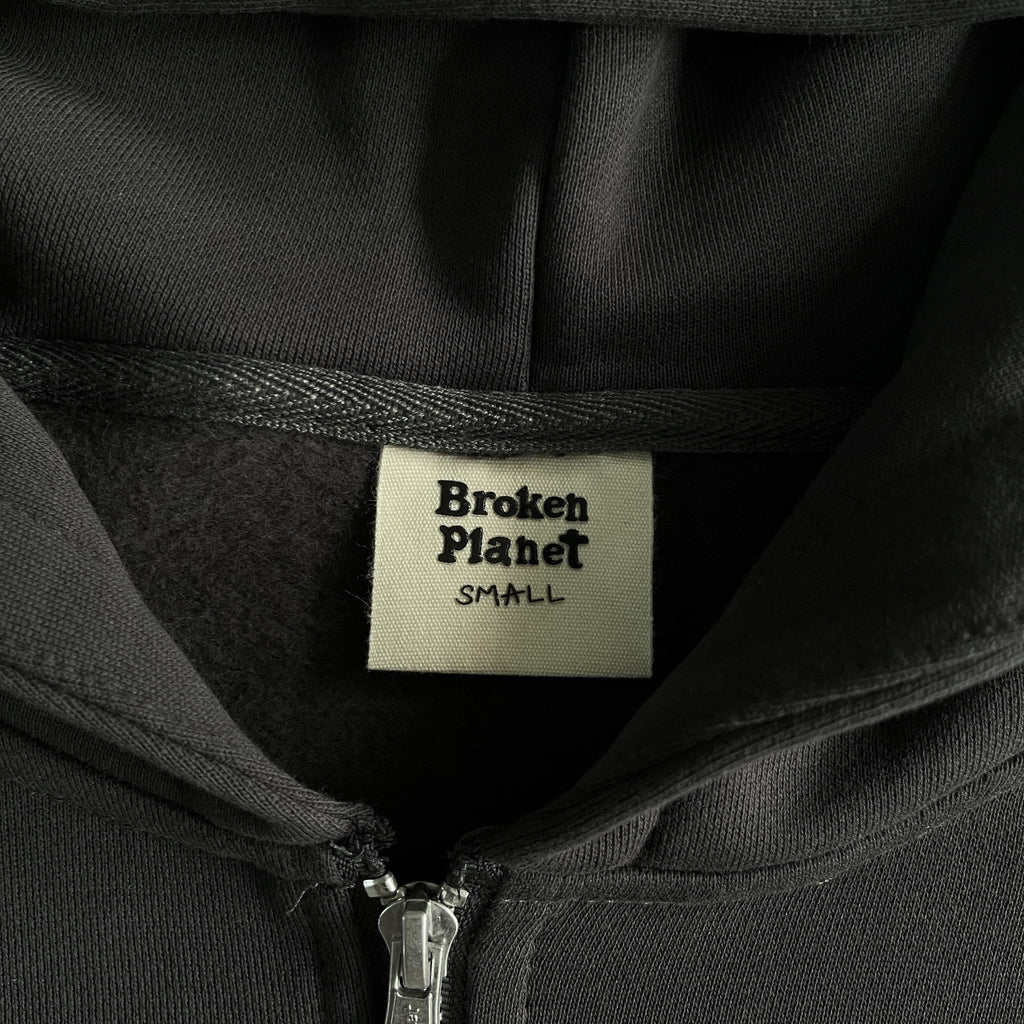 Broken P Double Zip Up Hoodie