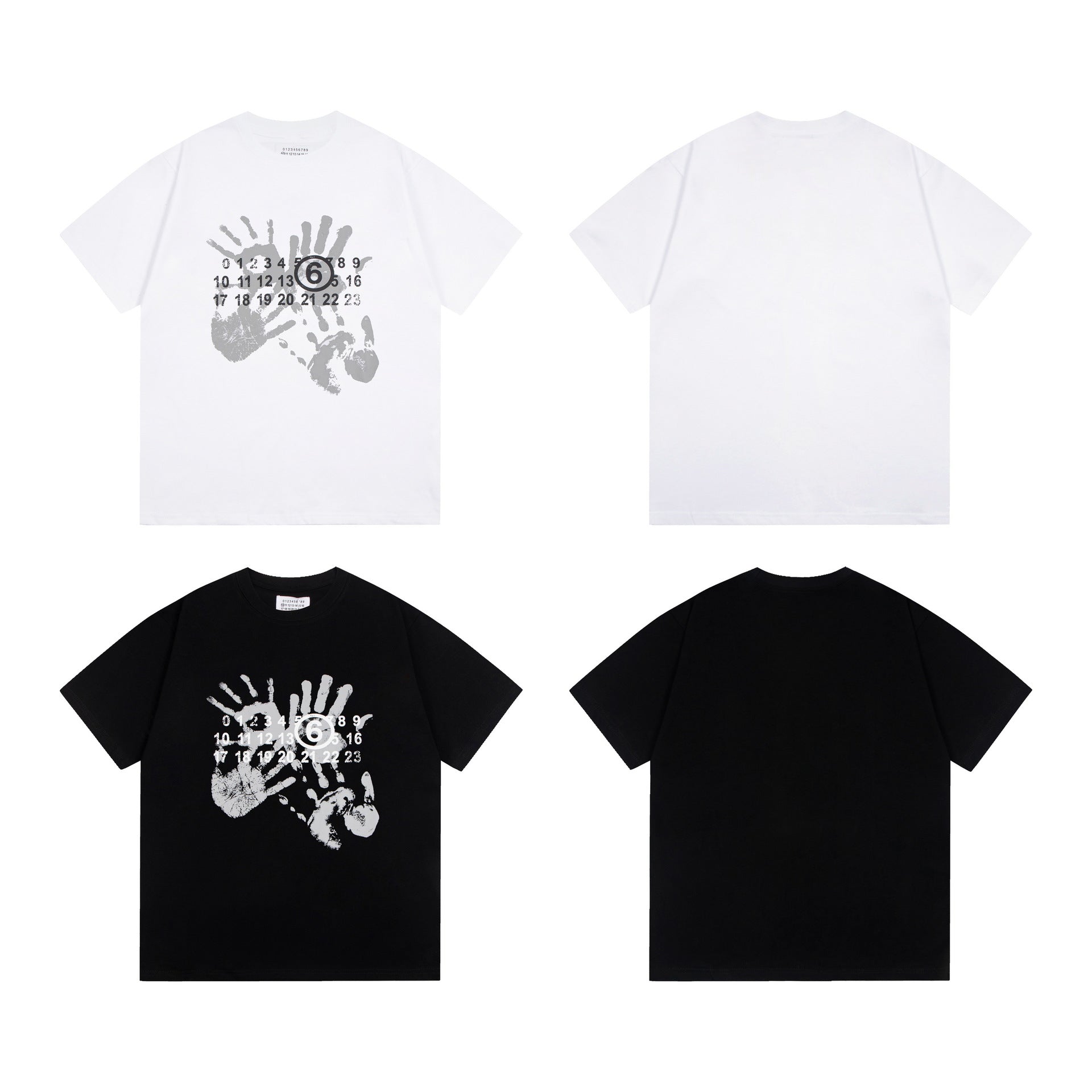 Maison Margiela T-shirt 2 Crew Neck Loose Short Sleeve T-shirt