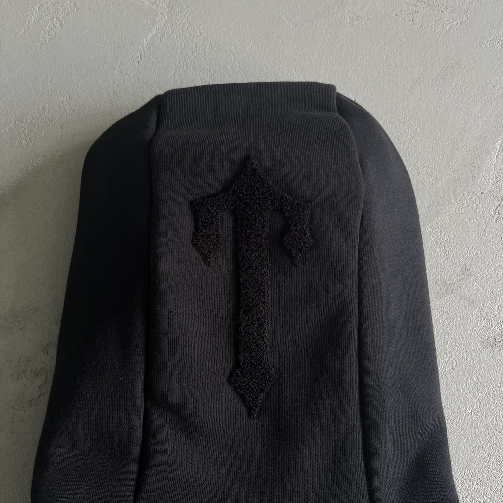 Trapstar Tracksuit Chenille Decording Black Out